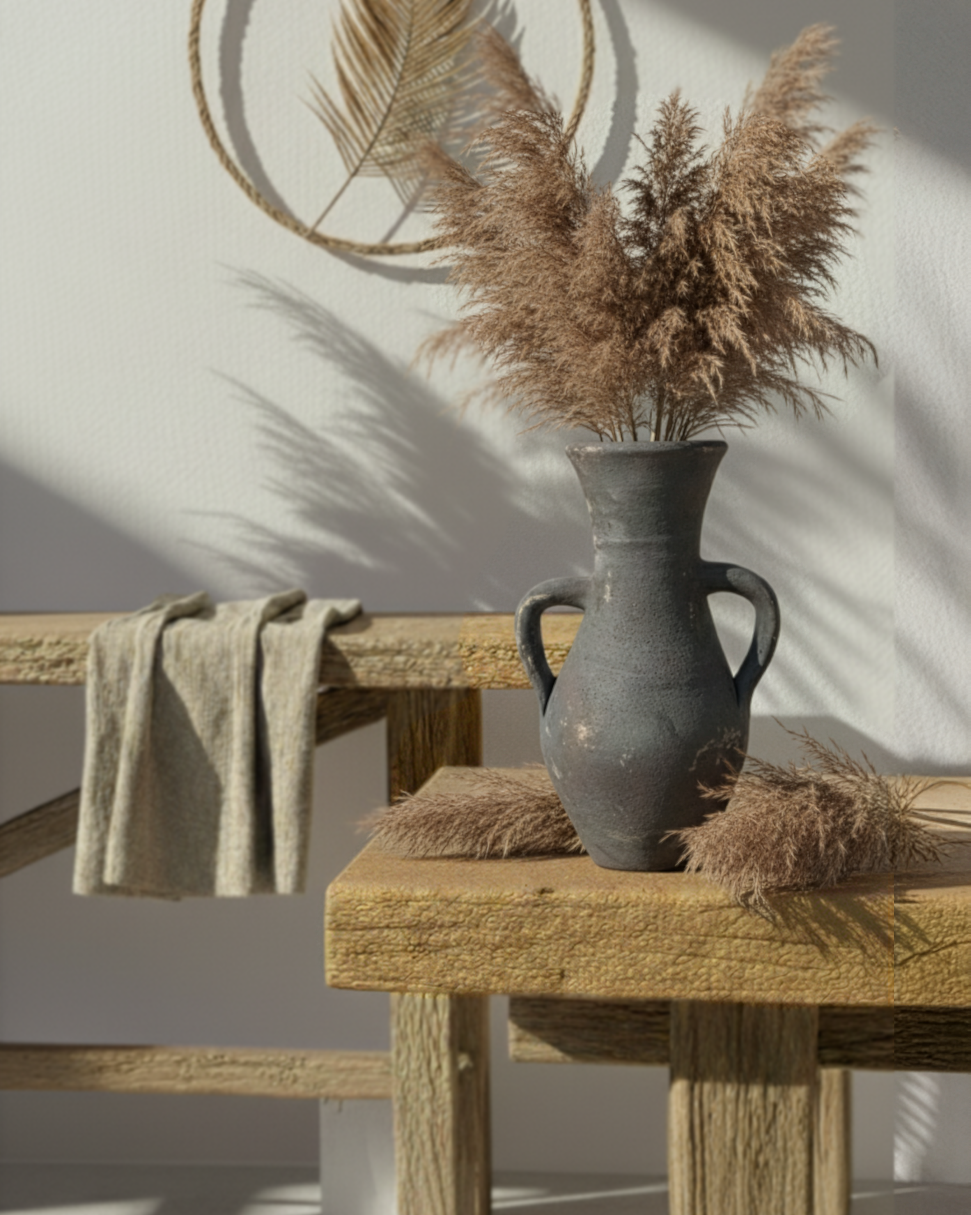 İnce Bel Çömlek Vazo