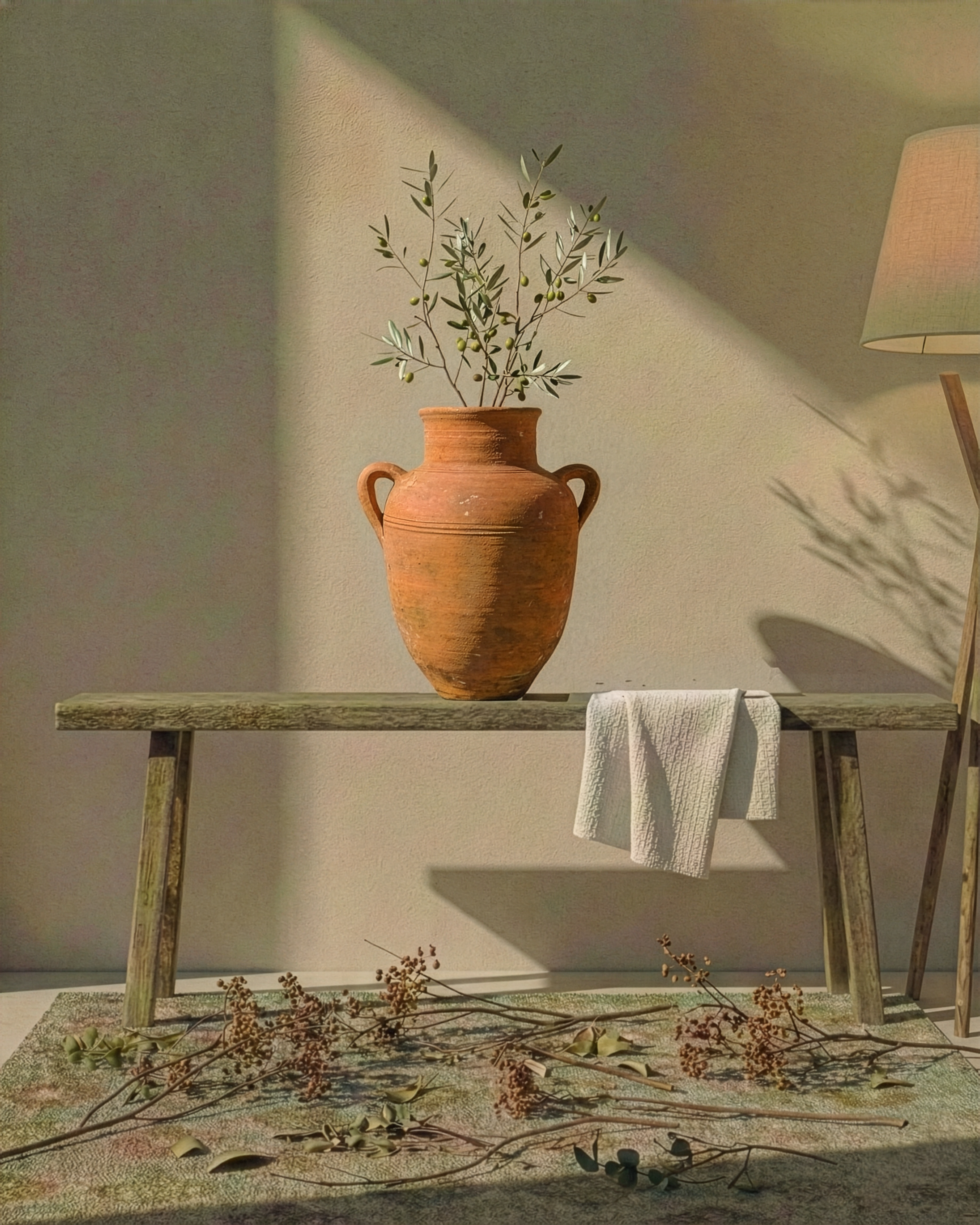 Geniş Omuz Çömlek Küp