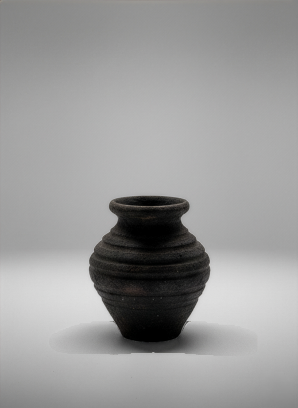 Doğal Karartma Vazo Çömlek